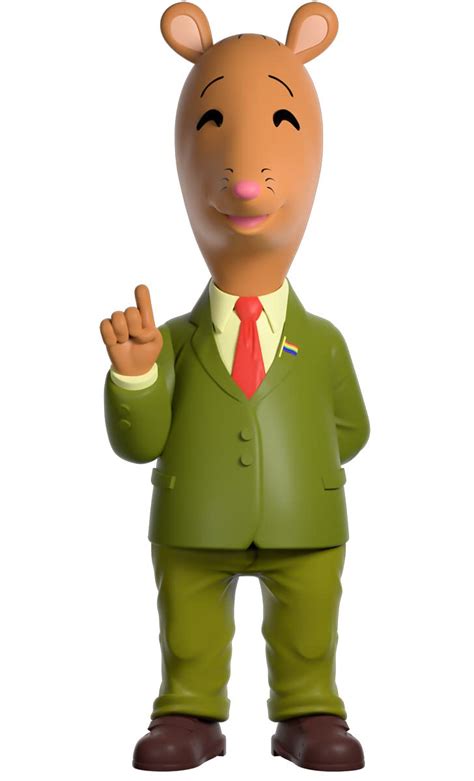 Buy Mr Ratburn Vinyl Figure, 5" Nigel Ratburn Action Figure, Arthur’s ...