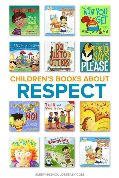 Children's Books About Respect | Preschool books, Childrens books ...