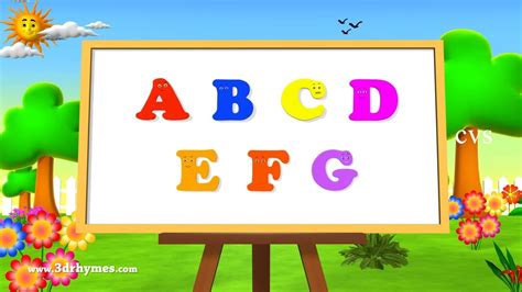 ABC Song | ABCD Alphabet Songs | ABC Songs for Children - 3D ABC ...