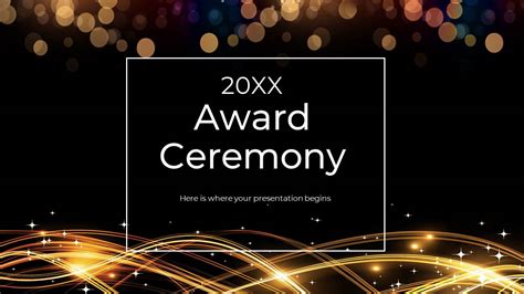 Simple Award Ceremony Template Google Slide and PowerPoint Template ...