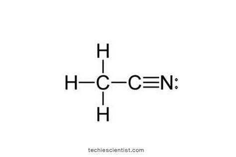 CH3CN Lewis Structure, Geometry, Hybridization, and Polarity ...