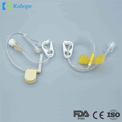 CE ISO FDA Approved Sterile Huber Needle with or Without Y Port for ...