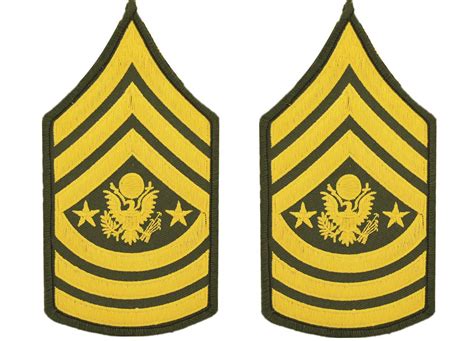 Army Sergeant Major Rank