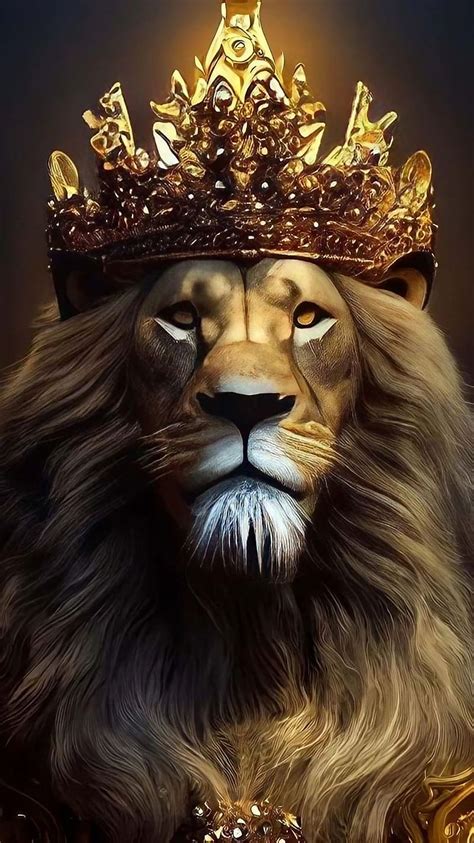 Lion Crown Wallpaper