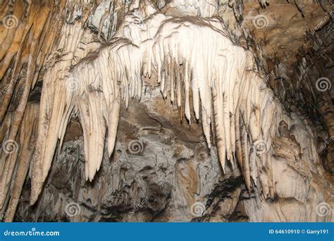 Karst Formations in the Cave. Stock Photo - Image of dungeon, outcrop ...