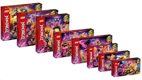 All LEGO Ninjago Crystalized Sets 2022 CompilationCollection Speed ...