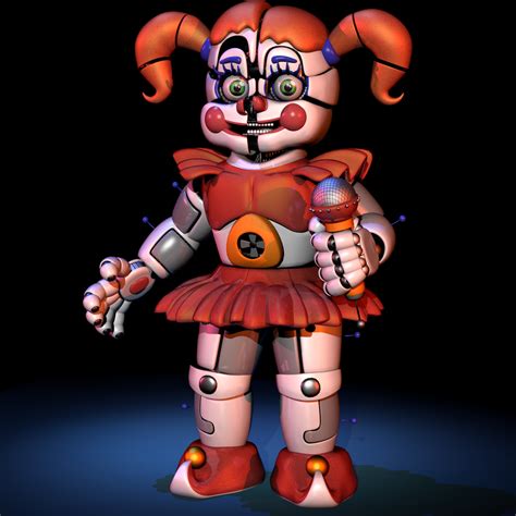 Circus Baby New Render! - [FNaF:SL] by ChuizaProductions on DeviantArt