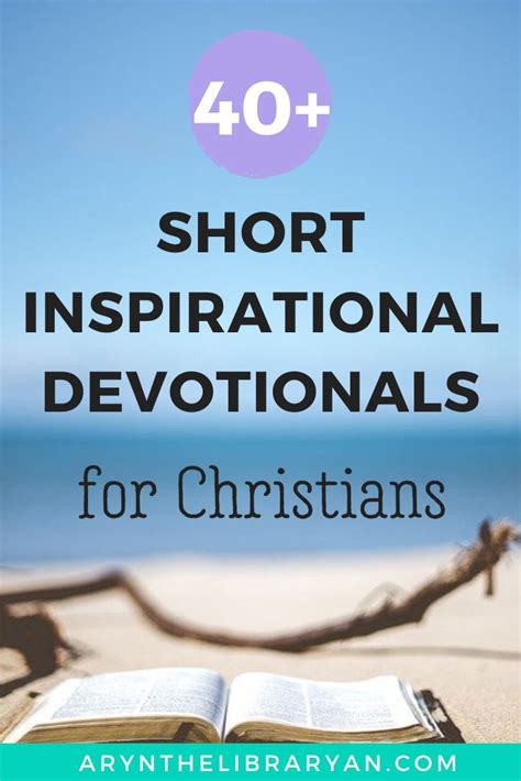 Quick Devotionals for Christians | 40+ Short Inspirational Devotions ...