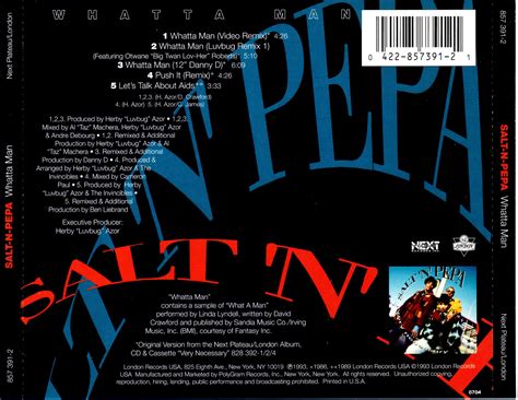 highest level of music: Salt-N-Pepa Feat. En Vogue - Whatta Man-CDM-1993