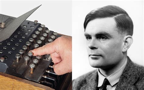 The Enigma machine and Alan Turing's wartime role in cracking its code ...