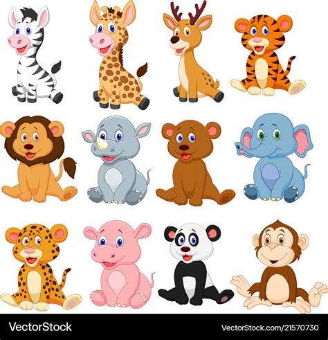 Caricaturas De Animales En Vector Cartoon Vector Animals Recursos 2d ...