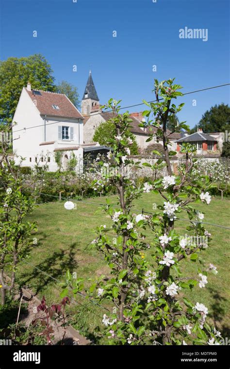 France, Ile de France, Essonne, Milly-la-Foret, museum, house of Jean ...