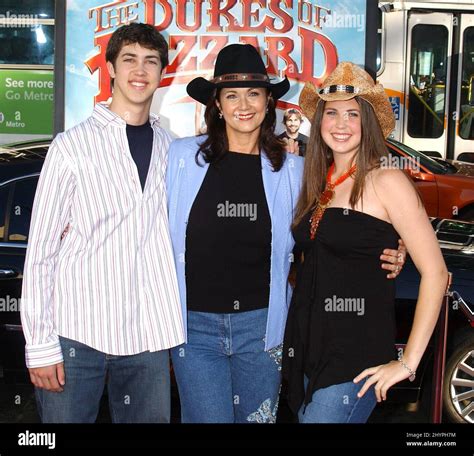 Lynda Carter, son James & daughter Jessica attend the Dukes Of Hazzard ...