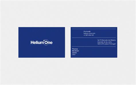 Helium One Brand System on Behance