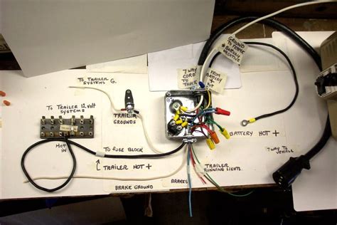 Wiring up the electric brakes - RepairingYesterdaysTrailers