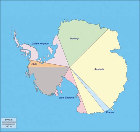 Antarctica Outline Map Printable | Printable Maps