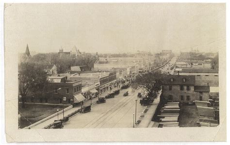 View of Massachusetts Street looking north in Lawrence, Kansas - Kansas ...