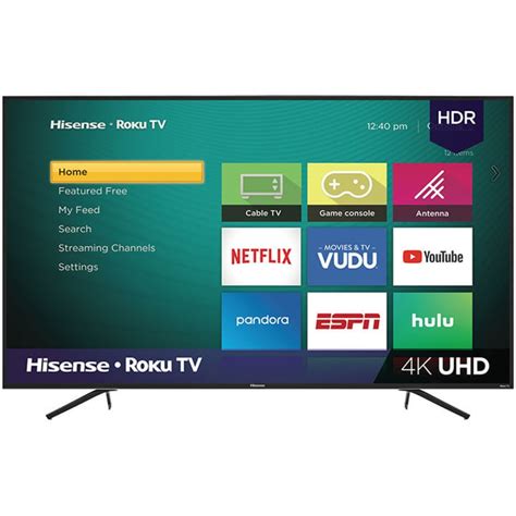 TV HISENSE 75" SMART ROKU HISENSE 75R6E | Walmart en línea