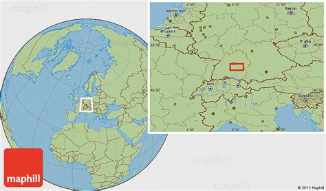 Savanna Style Location Map of Sindelfingen