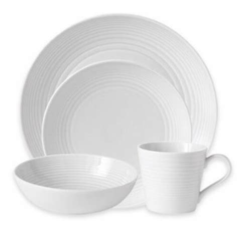 Gordon Ramsay by Royal Doulton® Maze 4-Piece Place Setting in White, 4 ...