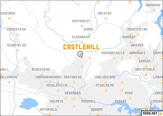 Castle Hill (Australia) map - nona.net