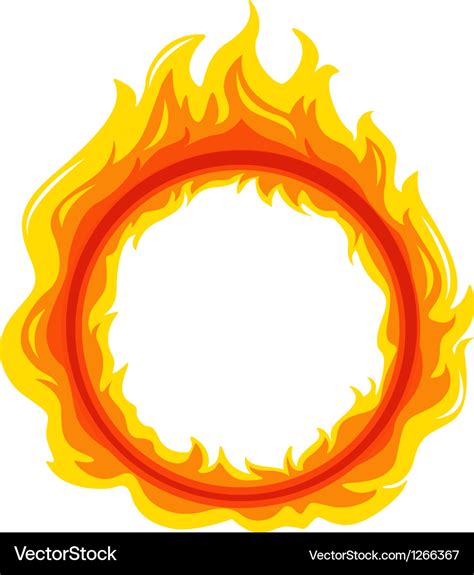 A fireball Royalty Free Vector Image - VectorStock