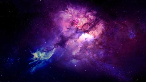 Purple Pink Blue Space Galaxy Stars Universe Dark Background HD Galaxy ...