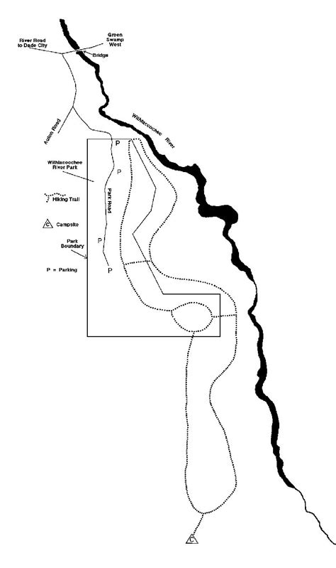 Suncoast Chapter - Florida Trail: Withlacoochee River Park Trail Map