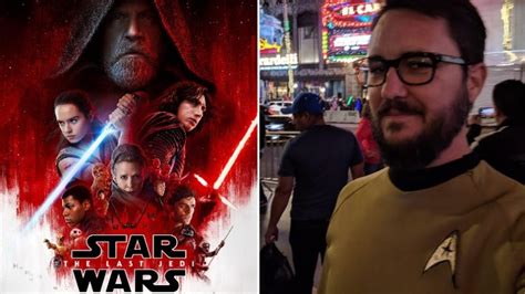 Wil Wheaton Wears ‘Star Trek’ Uniform To ‘Star Wars: The Last Jedi ...