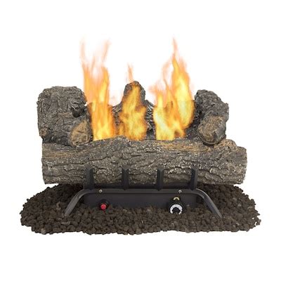 Vent-free Natural gas or liquid propane Gas Fireplace Logs at Lowes.com