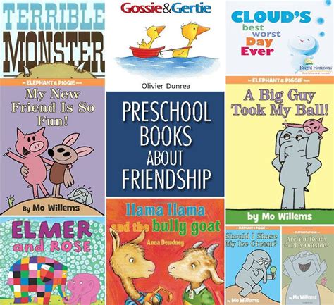 Preschool Children's Books about Friendship | Preschool friendship ...