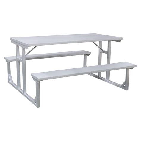 Aluminum Picnic Table | 5 | Patio deck furniture, Outdoor dining table ...