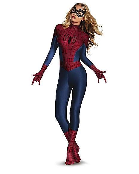 Adult Spider-Girl Bodysuit Costume - Marvel - Spirithalloween.com