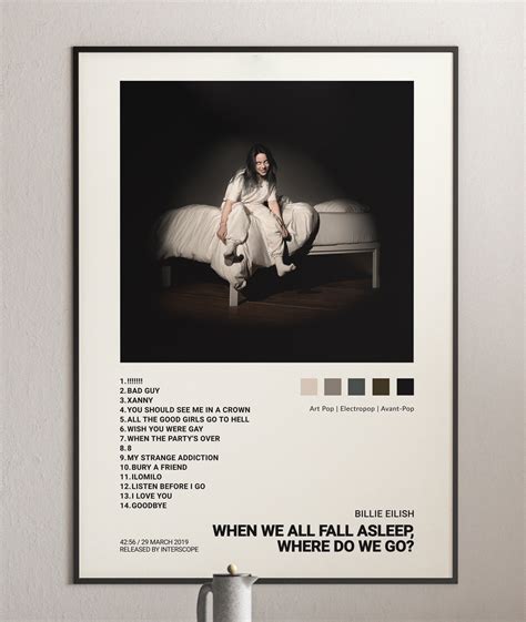 Billie Eilish - When We All Fall Asleep, Where Do We Go? Album Cover ...