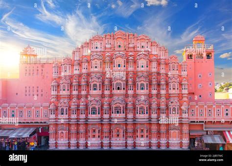 Aerial view jaipur pink city hi-res stock photography and images - Alamy