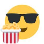 emoji eating popcorn Meme Generator - Imgflip