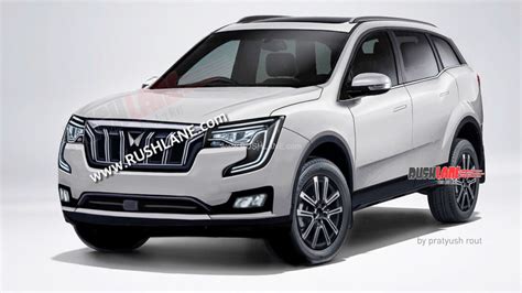 Mahindra XUV700 Production Spec With New Logo - Render In 7 Colours