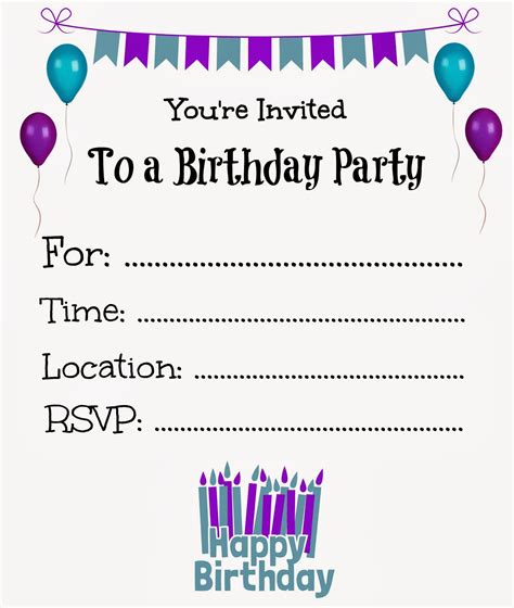 It's a Princess Thing: Free Printable Birthday Invitations For Kids