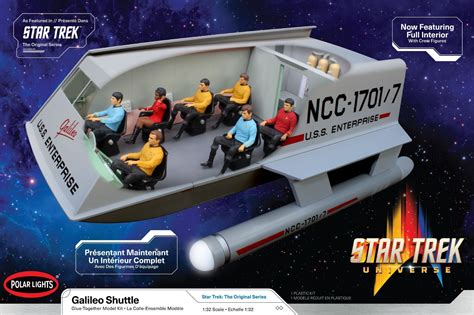 Polar Lights: Star Trek - Galileo Shuttle Interior | at Mighty Ape NZ