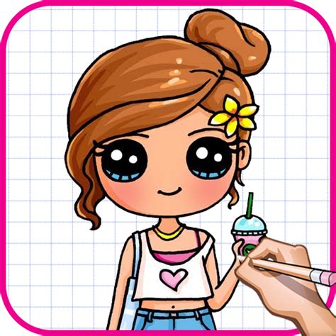 How To Draw A Cute Girl Easy:Amazon.co.uk:Appstore for Android