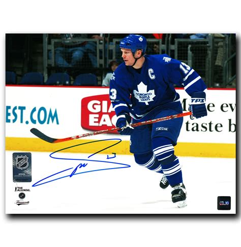 Mats Sundin Toronto Maple Leafs Autographed Horizontal 8x10 Photo ...