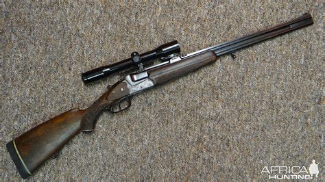 Small Bore Double Rifle O/U 7x65R Heym | AfricaHunting.com