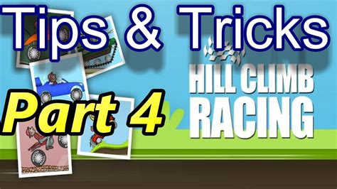 Tricks and tips for hill climb racing - scapeupot