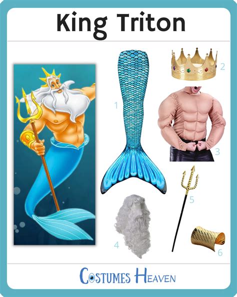 DIY King Triton Costume 2023 | Cosplay And Halloween Ideas