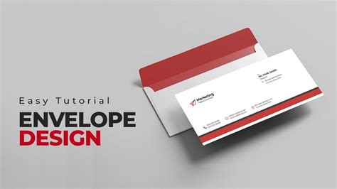 Business Envelope Template Illustrator – PARAHYENA