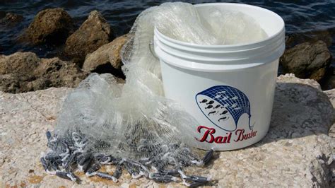 Bait Buster Menhaden Cast Nets CMN-BB9, 9 ft. Radius, 5/8" Sq. Mesh