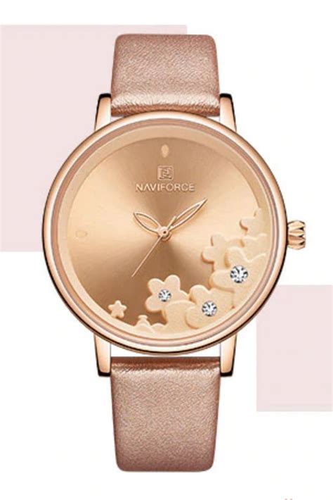 New Women Watches Luxury Fashion Flower Quartz Wristwatch Reloj Mujer ...