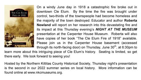 Northern Kittitas County Historical Society - Home