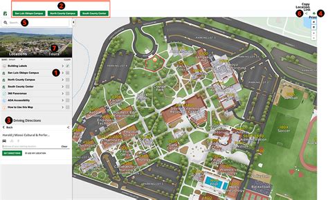 San Luis Obispo Campus Map - Emelia Morganica