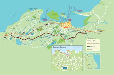 Nanaimo City Map - Nanaimo BC • mappery